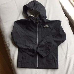 The North Face rain jacket. Girls size M (10/12).